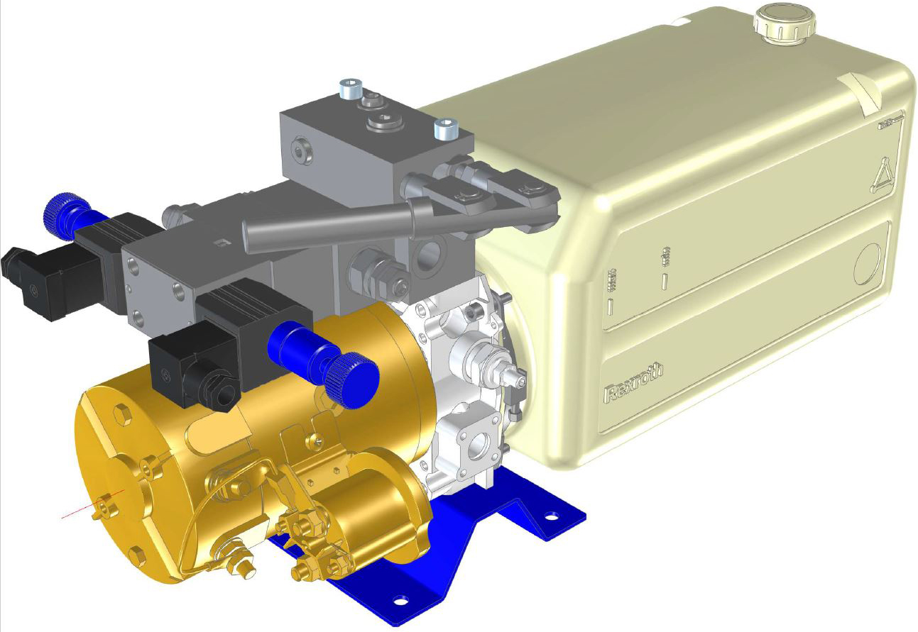 GROUPE HYDRAULIQUE ELECTRIQUE LSA3500 400V