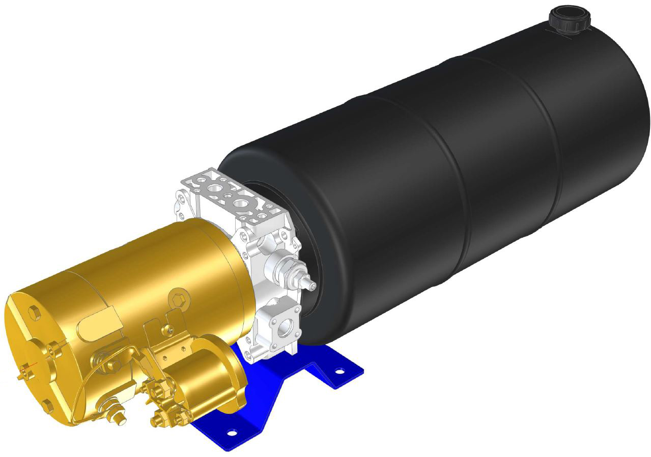 small hydraulic power pack