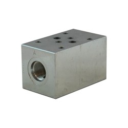 Cetop3 modulaire cartouche 2x2 sur A&B non compris
