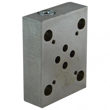 Plaque interm cetop 5 reduction cetop 3