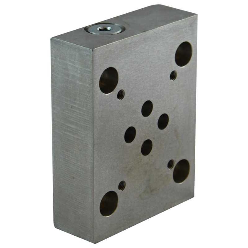 Plaque interm cetop 5 reduction cetop 3