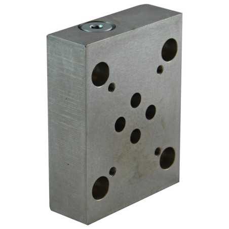 Plaque interm cetop 5 reduction cetop 3