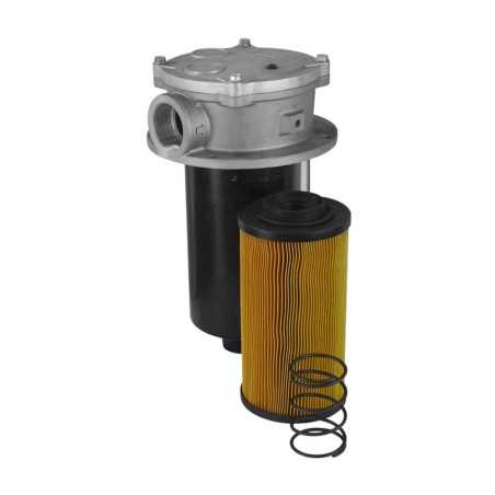 Filtre retour - 480l/mn - 2'' - Papier cellulose 25µ - Filtration