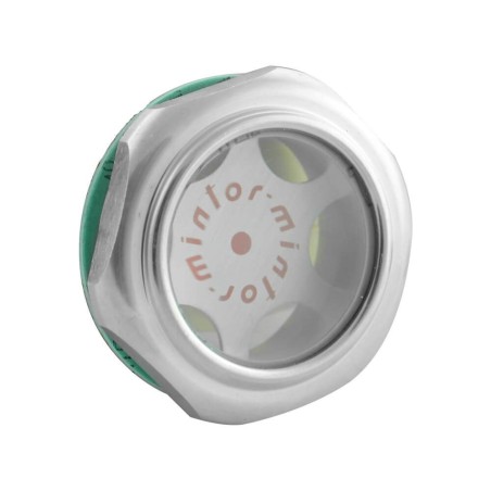 Voyant de niveau bulle 2" alu