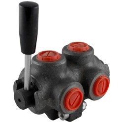 Manual valve - 2x3V - 3/4" - Open centre