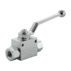 Manual valve - 3V - 1/4" - PN 500 - in L