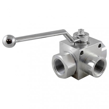 Manual valve - 3V - 1" - PN 350 - in L