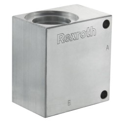 Bloc 3/4" aluminium cavité 017