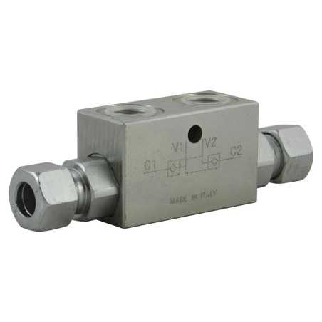 Clapet piloté DE 3/8 POC 2 DIN 30l/mn 350 bar - Composants
