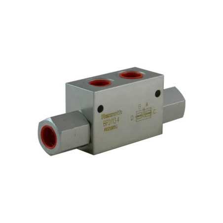Dual pilot operated check valve 1/2" steel serie 2/13 - Components