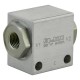 Shuttle valve aluminium 1/4" VFC NC 14 A