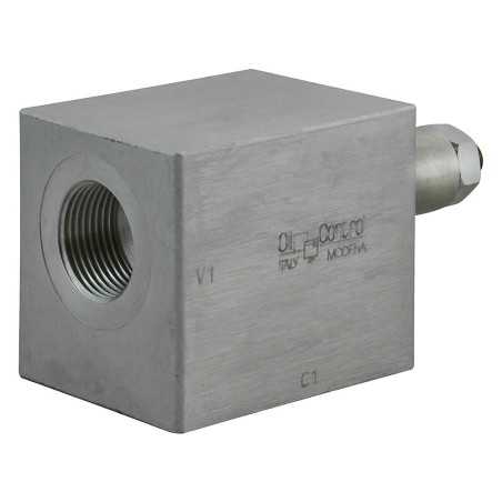 Hose burst check valve 1/2" outer setting - Hose burst valve