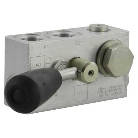 Single pilot operated check valve 3/8" VSO SE FCV DL S + manual override - Components