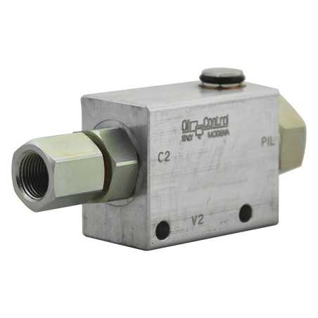 Single pilot operated check valve 1/2" VSO DLN 12 B - Check valves