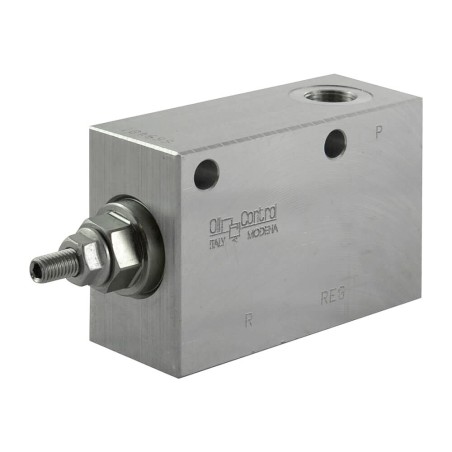 Pressure reducer 20l/mn block 3/8"  VRP R 38  40 bar max