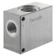 Bloc 1/2" aluminium cavité 017 commande manuelle