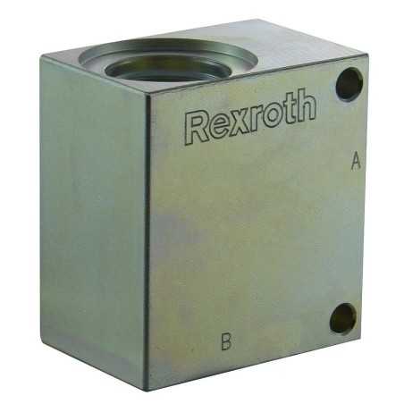 Bloc 3/4" acier cavité 017 - Bloc foré - Acier