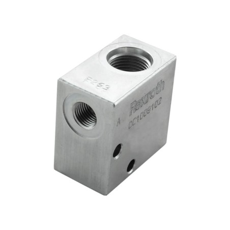 Bloc 1/4 acier  cavité 019/V0960001 nez de 15.8