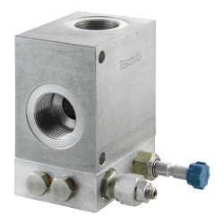 Bloc Bypass 300l/mn VSP25 VEI 16 NA VS 30 350 bar 1''1/4 - Blocs Hydrauliques - Aluminium