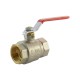 Ball valve brass 1" F/F