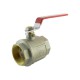 Ball valve brass 3/4" BP M/F