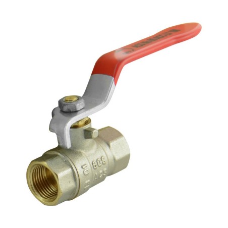 Vanne à boisseau sphérique 3/8" F/F  laiton 2 voies