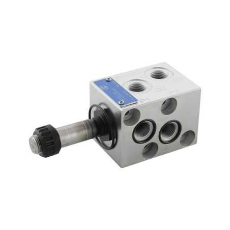 Flow diverter 6V 20l/mn 1/4 VS120F 6AI without coil C36 - bankable