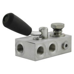 Clapet piloté 3/8" VSO SE FCV DL R G 38 ANA DX droite