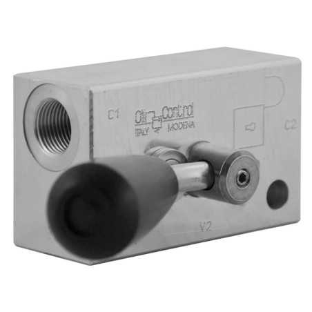 Single pilot operated check valve 3/8" VSO SE DL R G 38 NA D C - Home