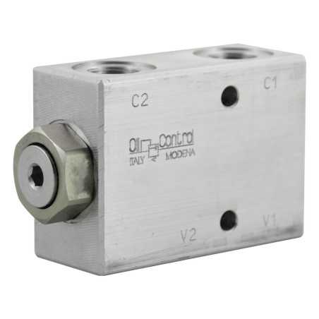 Single pilot operated check valve 3/8" VSO SE N 38 4.5 bar - Components