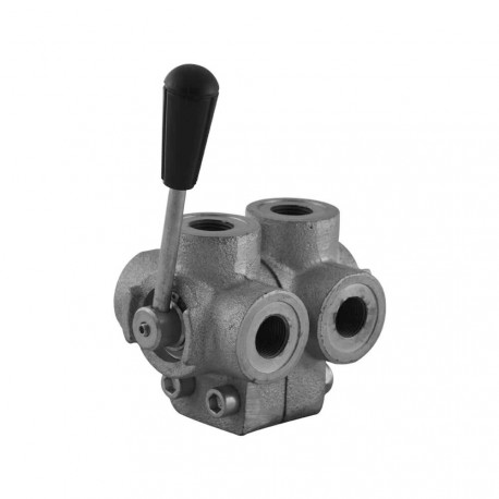 Manual valve - 2x3V - 1/2" - Open center