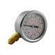 Pressure gauge - Ø63 - 0 to 100 bar - vertical connection 1/4"