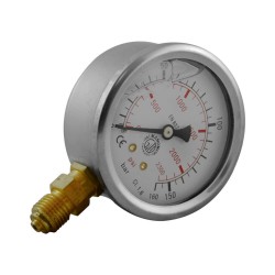 Pressure gauge - Ø63 - 0 to 160 bar - vertical connection 1/4"