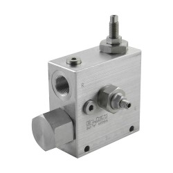 Flow regulator 3 ways 1/2" VRFC3 VS10 D 12A