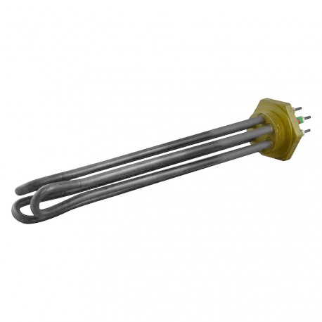 Immersion heater - 3000W - 2" 1/2 Gaz - 3x230/400V (510 mm)