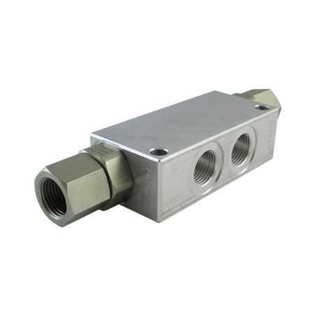 Dual pilot operated check valve 1/2" VSO DE L 12 MP 1:5.4 - Components