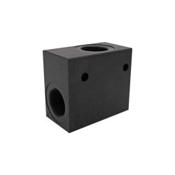 Aluminium block 1" CA 16A 2N G1