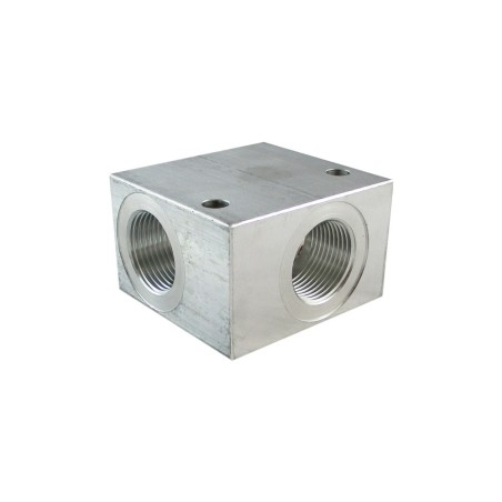 Aluminium manifold 1" CA 12A 2N cavité 089E
