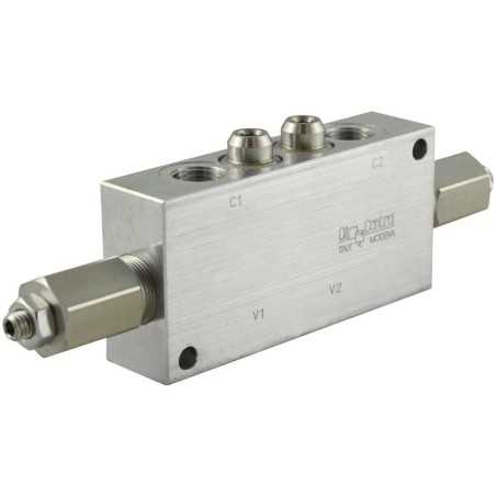 Dual counterbalance 1/2 VBSO DE 12 35.A - Safety Valves - Aluminium