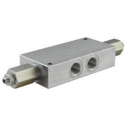 Dual counterbalance 1/2 VBSO DE 12 35.A - Safety Valves - Aluminium