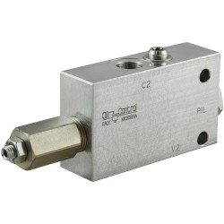 Single counterbalance  3/8  VBSO SE NBA 38 35 1:3.5 (100 à 350 bar)