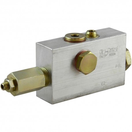 Valve équilibrage simple effet 3/8&quot; VBSO SE NBA FCV 38 20 1:9