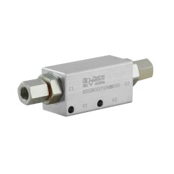 Dual pilot operated check valve 1/4 VSO DE L 14 MP 1:9 3 bar - Components
