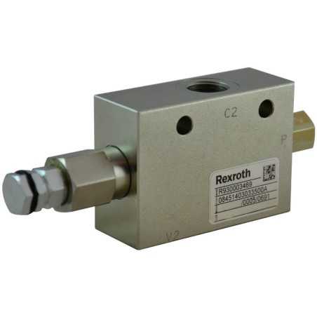 Valve d'équilibrage simple effet 1/2A VBSO 30 CC 12 35 PRPF A - Valve de sécurité - Acier