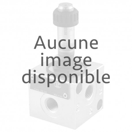 Déviateur 3 voies 25l/mn 1/4&quot; VS70 AI commande hydro/pneumatique drain interne