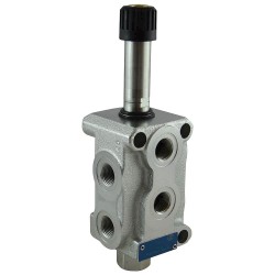 Flow diverter 6V 50l/mn 3/8 VS151 6EE without coil C48 external drain - Components