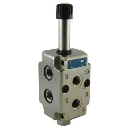 Flow diverter 6V 50l/mn 3/8 VS241F 6EE without coil C48 drain extern - Components