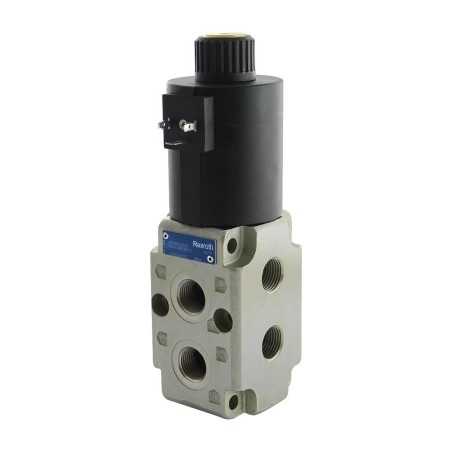 Déviateur 6V 90l/mn 1/2 VS271 6BI avec bobine C65 12Vc - Composants