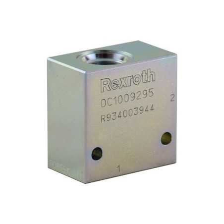 bloc hydraulique acier cavité 036  CA 10A 2N raccordement3/8