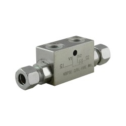 Single pilot operated check valve 3/8 B1 8 2R pipe 12L 8 bar - Components